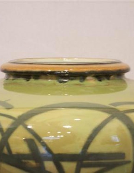 1020-Stoneware vase year 50 by Manufacture Nationale de Sèvres