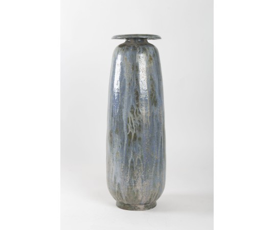 Bouffioulx stoneware vase by Edgard Aubry