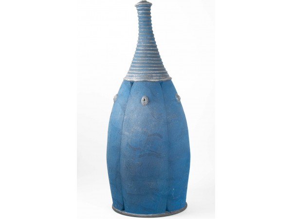 Emmanuel Peccatte (1974 - 2015) - large BLOU bottle.