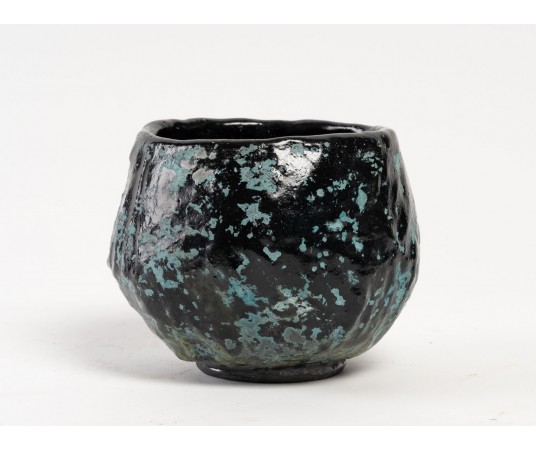 Unique raku bowl