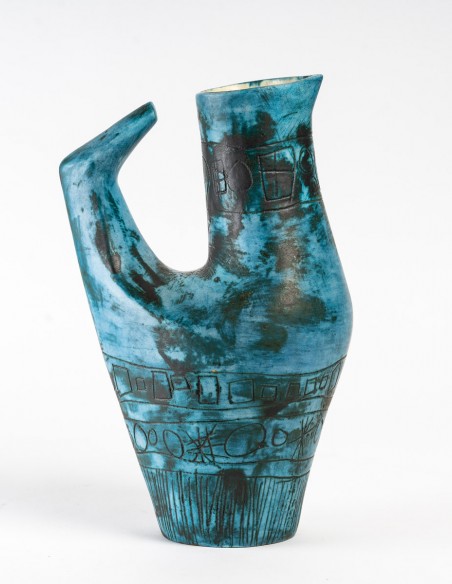 1430-Jacques Blin (1920- 1995) - bird vase