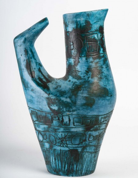 1433-Jacques Blin (1920- 1995) - bird vase