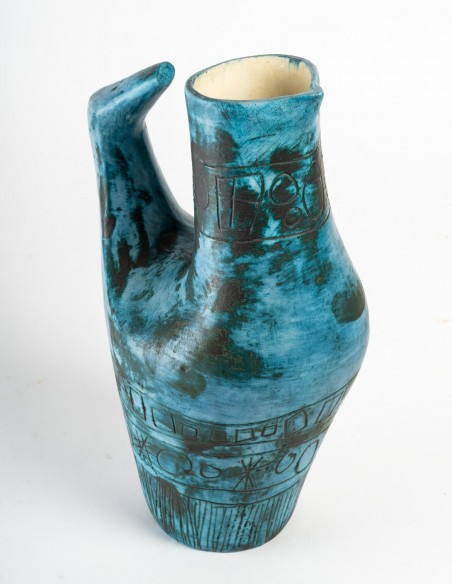 1434-Jacques Blin (1920- 1995) - bird vase