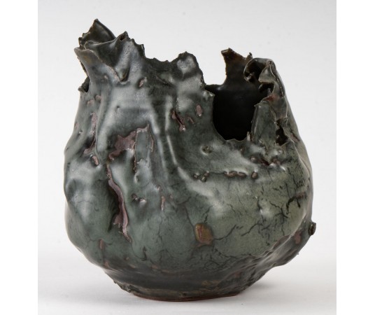 Coupe en grès par Marc-Uzan.