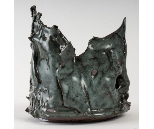 Coupe en grès par Marc Uzan