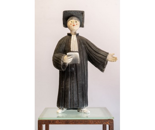 Raku sculpture by CLEM -...