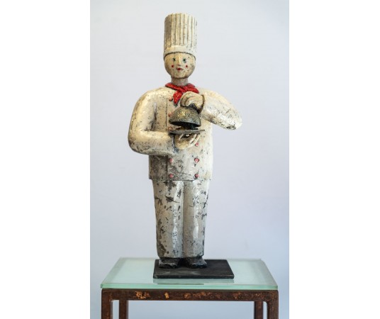 Raku sculpture by CLEM -...