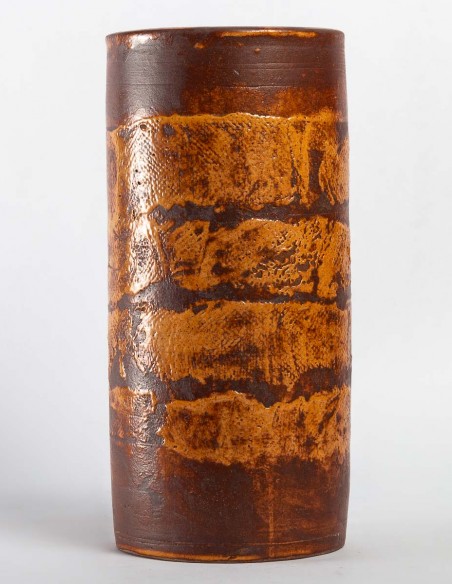 1837-Vase tube par Annie Fourmanoir