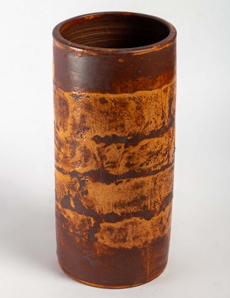 1838-Vase tube par Annie Fourmanoir