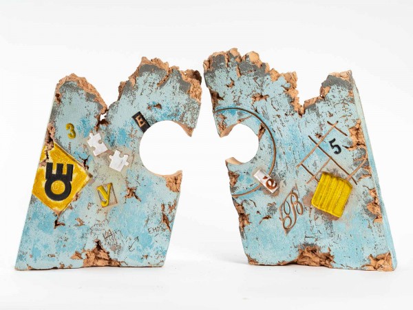 Ceramic Memory Fragment by Salvatore Parisi - current exhibition