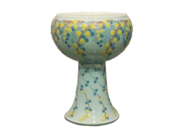 Coupe en porcelaine de Sèvres Chinon par Alphonse Sandoz