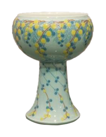 2034-Coupe en porcelaine de Sèvres Chinon par Alphonse Sandoz