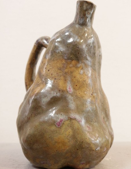 205-coloquinte ceramic pitcher by Eugène Lion