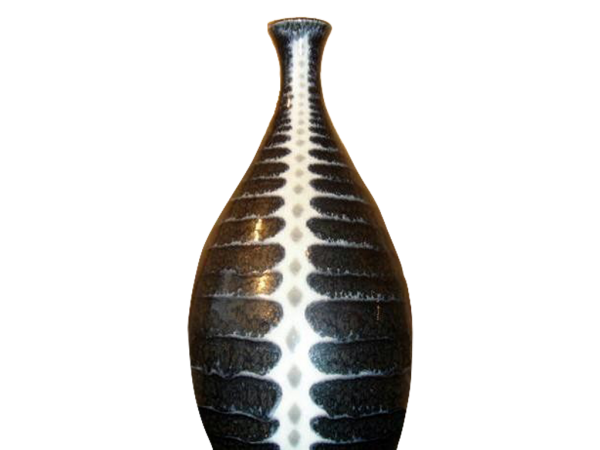 Vase en porcelaine de Sèvres émaillés année 60