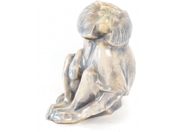 Baboon by Georges Lucien Guyot (1885-1973) and Manufacture de Sèvres
