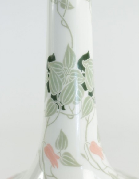 212-Art Nouveau Col Cigogne vase in Sèvres porcelain