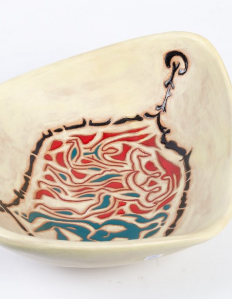 216-Large ceramic bowl by Jean Lurçat