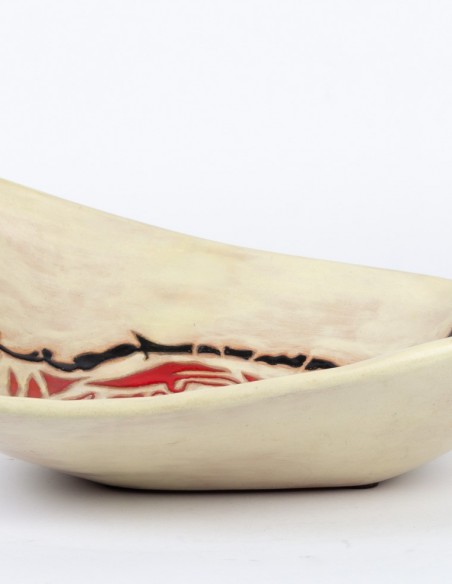 220-Large ceramic bowl by Jean Lurçat