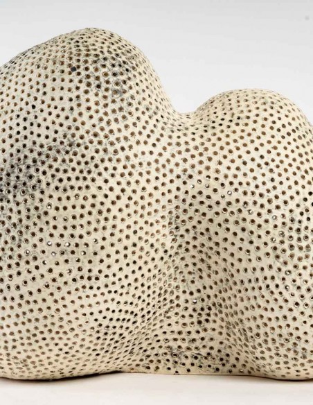 2200-Sculpture céramique "crâne" par Daphné Corregan - céramique contemporaine