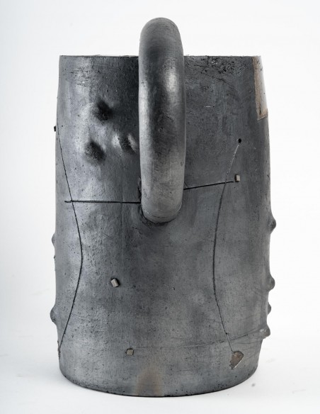 2215-Ceramic sculpture "revolving pitcher" by Daphné Corregan - current exhibition
