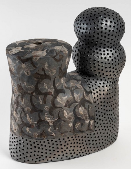 2234-Sculpture céramique "architecture" par Daphné Corregan - céramique contemporaine
