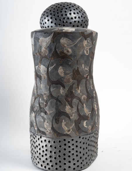 2235-"Architecture" ceramic sculpture by Daphné Corregan - current exhibition