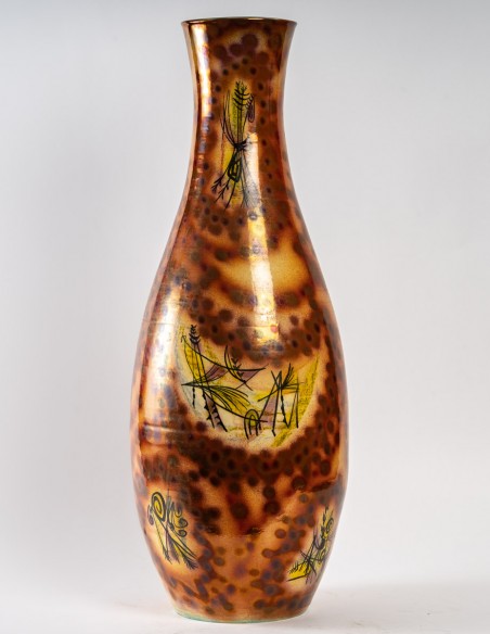 2287-Exceptional Accolay factory vase