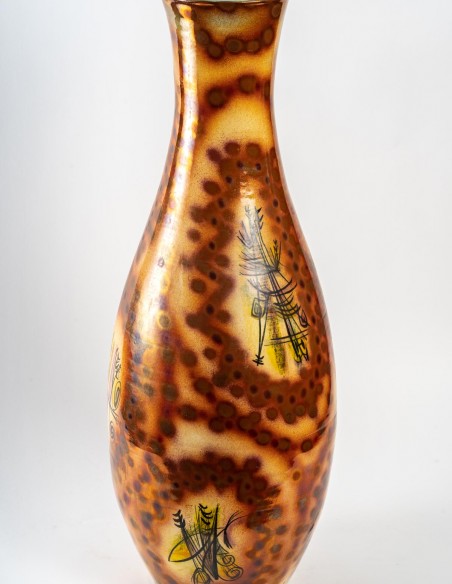 2293-Exceptional Accolay factory vase