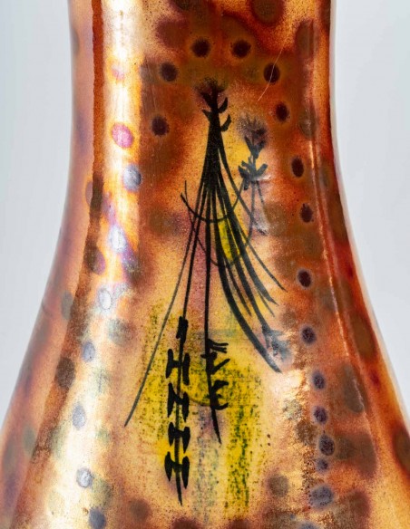 2295-Exceptional Accolay factory vase