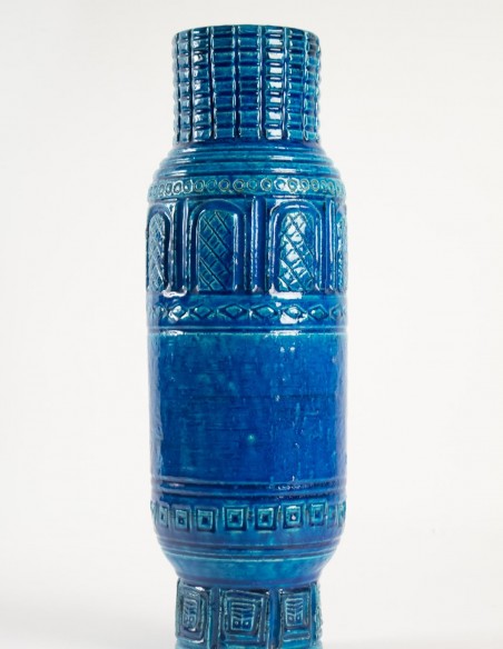 230-Pol Chambost signature earthenware vase