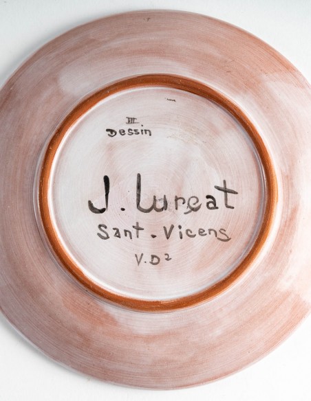 2311-Assiette d'aprés Jean Lurçat (1892-1966)