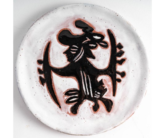 Decorated Plate by Jean...