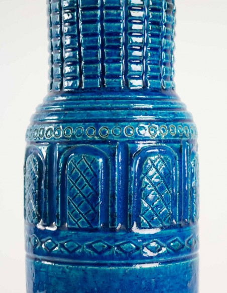 232-Pol Chambost signature earthenware vase