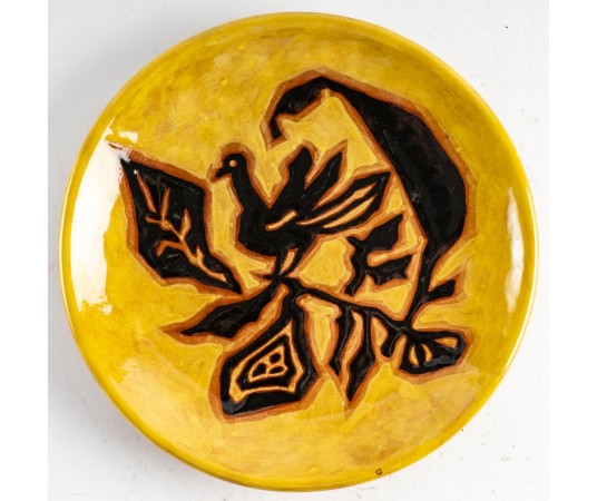 Jean Lurçat - Ceramic plate...