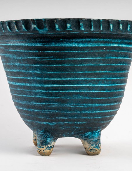 2428-Cache pot en céramique d'Accolay
