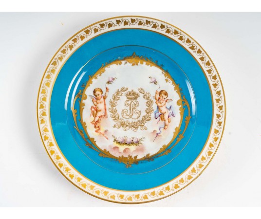 Sèvres plate Louis Philippe...