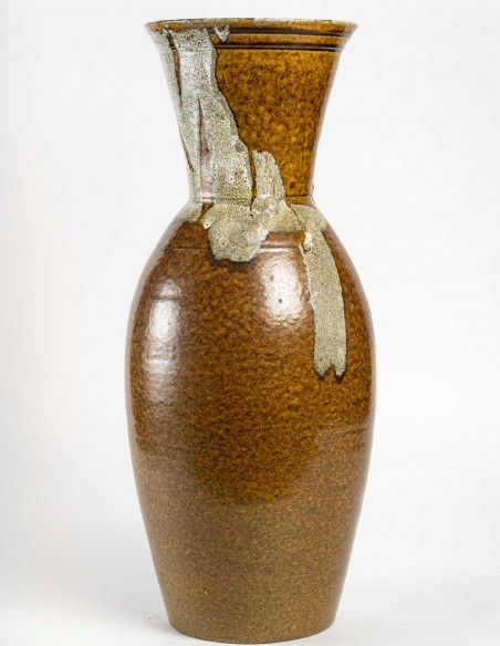2441-Grand vase en céramique d'Accolay