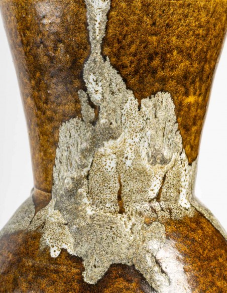 2443-Grand vase en céramique d'Accolay