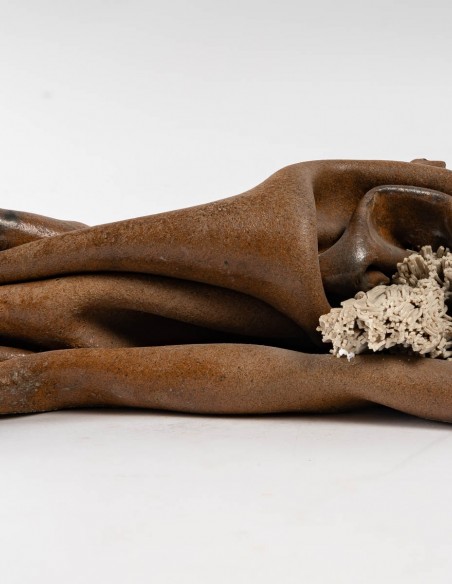 2516-Sculpture en céramique par Nicole Giroud
