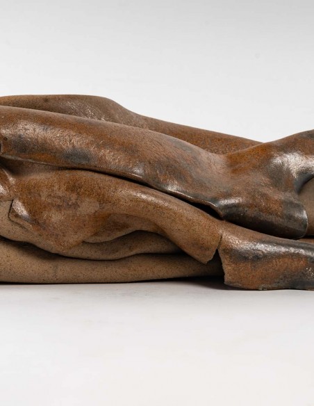 2518-Sculpture en céramique par Nicole Giroud - exposition en cours
