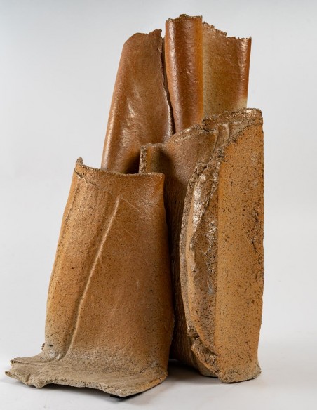 2521-sculpture en céramique par Nicole Giroud