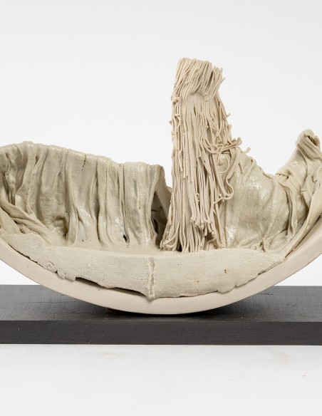 2534-Sculpture en céramique par Nicole Giroud - exposition en cours