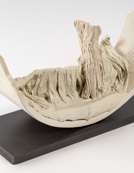2541-Sculpture en céramique par Nicole Giroud - exposition en cours