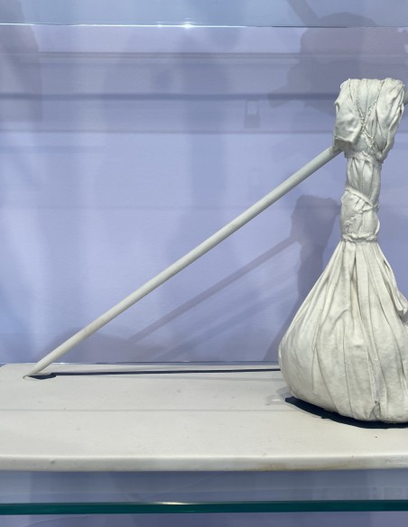 2552-sculpture en céramique par Nicole Giroud