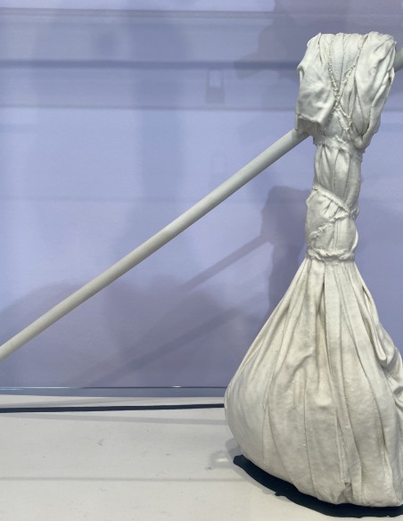 2553-sculpture en céramique par Nicole Giroud - exposition en cours
