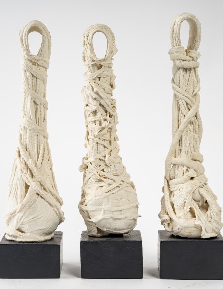 2556-sculpture en céramique par Nicole Giroud - exposition en cours