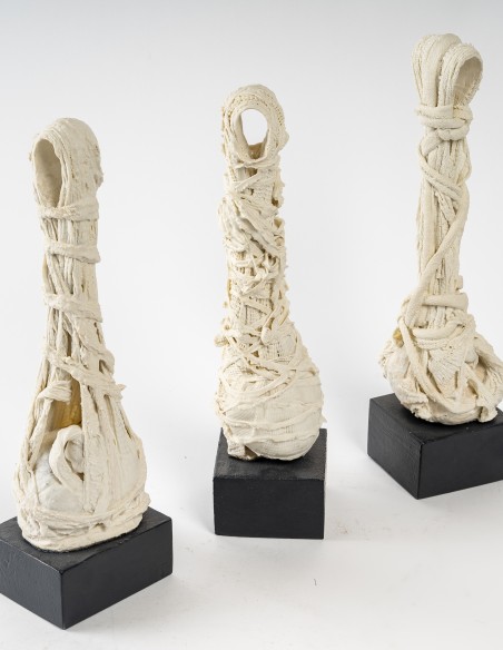 2557-sculpture en céramique par Nicole Giroud
