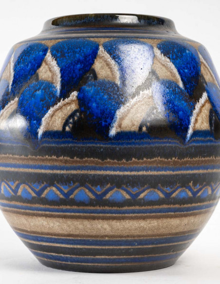 2573-Vase art deco de la Manufacture de Sèvres & André Plantard