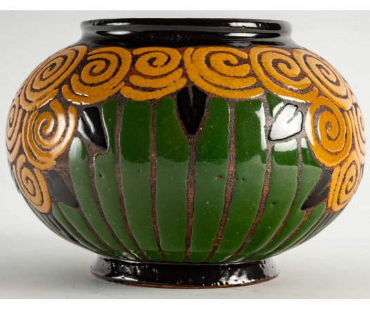 Vase art déco "la maitrise "