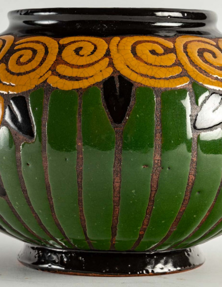 2580-Vase art déco "la maitrise "